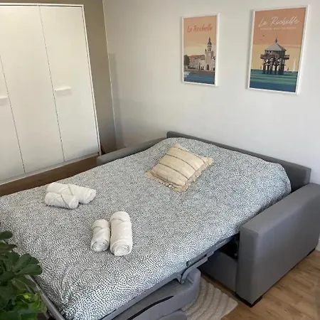 Le P'tit Rochelais - Proche Marche Et Gare Sncf- Wifi Debit - Lägenhet